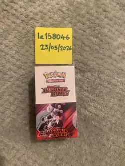 Destined Rivals Half Booster Box (18 Packs) - Factory Sealed - Pokemon TCG - Image 1