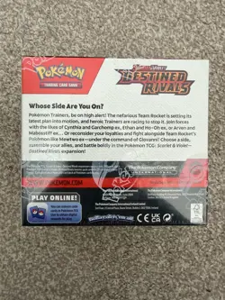 Pokemon TCG Scarlet & Violet Destined Rivals Booster Box (36 packs), New Sealed - Image 2