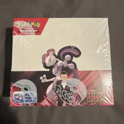Pokemon TCG Destined Rivals Booster Box - Brand New - Sealed - RTS - Image 1