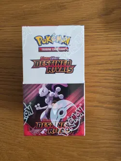 Pokemon TCG Destined Rivals Half Booster Box 18 Packs Sealed BRAND NEW - Image 1