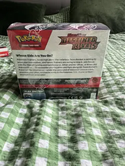 Pokemon TCG Destined Rivals Booster Box - Factory Sealed And Mint Condition - Image 3