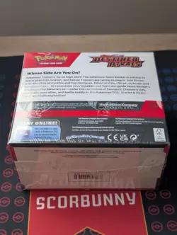 Pokemon TCG Destined Rivals Booster Box 36 Packs, English, Sealed inc Acrylic - Image 2
