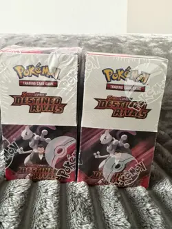 Pokemon TCG Destined Rivals Booster Box 18 Packs Sealed - Image 1