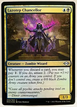 Lazotep Chancellor -FOIL-#203-MTG-Modern Horizons 2-NM - Image 1