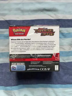 Pokemon TCG - Destined Rivals Full Booster Box -36 Packs- Sealed (2 small tears) - Image 4