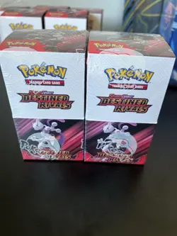 Pokemon TCG Destined Rivals Half Booster Box SEALED - Image 1