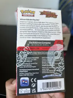 Pokemon TCG Destined Rivals Half Booster Box SEALED - Image 3