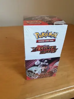 Pokemon TCG Destined Rivals Half Booster Box Factory Sealed - Image 1