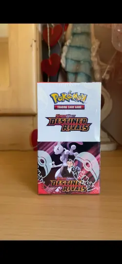 Pokemon TCG Destined Rivals Half Booster Box (18 Packs) Factory Sealed - Image 1