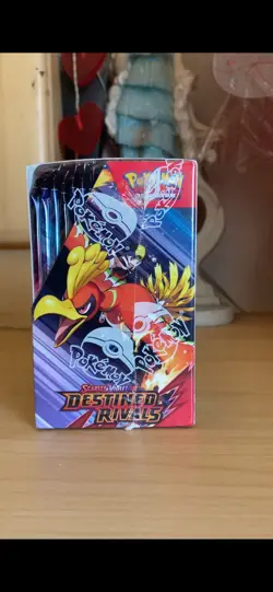 Pokemon TCG Destined Rivals Half Booster Box (18 Packs) Factory Sealed - Image 2