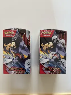Pokemon TCG Destined Rivals Half Booster Box X2 New Sealed - Image 3