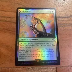 MTG Magic the Gathering Bard's Bow (174/764) Final Fantasy NM (FOIL) - Image 1
