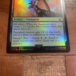 MTG Magic the Gathering Bard's Bow (174/764) Final Fantasy NM (FOIL) - Image 2