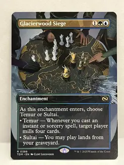 Glacierwood Siege (Borderless) - #386-MTG-Tarkir: Dragonstorm-Regular-NM - Image 1