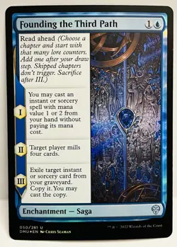 Founding the Third Path - #50-MTG-Dominaria United-FOIL-NM - Image 1
