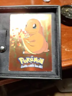1999 Topps Pokemon Charmander #04 Evolution Holo Card E4/12 Vintage - Image 2