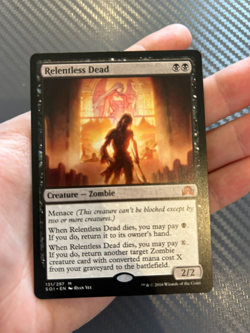 Relentless Dead Shadows Over Innistrad MTG Card 131/297 - Image 1