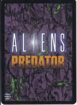 Rare Promo Card 1997 Aliens vs Predator CCG - Small Arms - Image 2