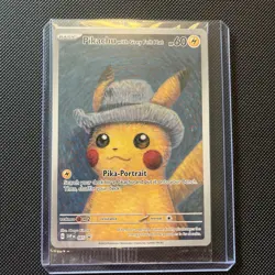 Pokemon TCG: Van Gogh Pikachu with Grey Felt Hat SVP 085 Promo Card SEALED! - Image 1