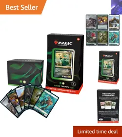 Magic: The Gathering Token Triumph - Green-White Starter Commander Deck - Image 1