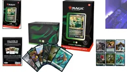 Magic: The Gathering Token Triumph - Green-White Starter Commander Deck - Image 2