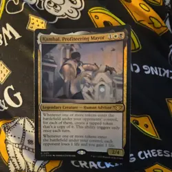 MTG Kambal profiteering Mayor rare outlaws of thunder junction FOIL - Image 1