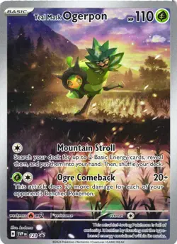 TEAL MASK OGERPON 123 HOLO PROMO SCARLET & VIOLET PROMO POKEMON HOLO NEAR MINT - Image 2