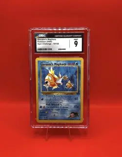 Pokemon Giovanni's Magikarp 73/132 Gym Challenge English Vintage CGC 9 - Image 2