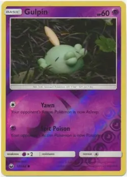 Gulpin 57/168 S&M Celestial Storm REVERSE HOLO PERFECT MINT! Pokemon - Image 1