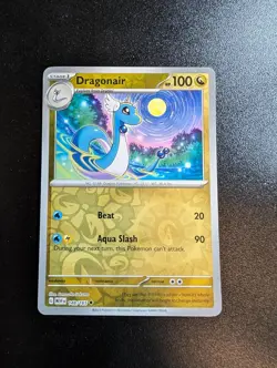 Dragonair 148/165 Uncommon 151 Pokemon Reverse Holo Near Mint - Image 1