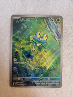 Pokemon Chaos Rising Froakie Illustration Rare Holo 088/086 English - Image 1