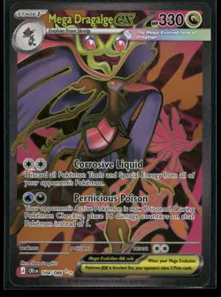 Mega Dragalge ex 104/086 Holo Chaos Rising NM/M Pokemon - Image 1