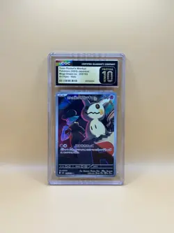 Pokemon Team Rocket's Mimikyu 205/193 Art Rare Holo Japanese CGC 10 - Image 1