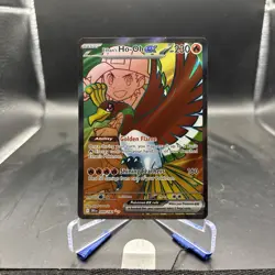 Pokemon TCG Ethan's Ho-Oh EX 209/182 Full Art, Destined Rivals - Image 1