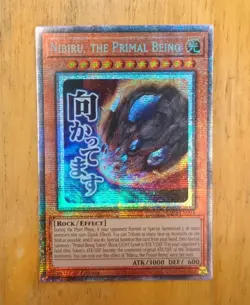 Yugioh Nibiru, the Primal Being (Starlight Rare) RA05-EN094 Rarity Collection 5 - Image 1