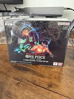 One Piece TCG OP06 Wings Of The Captain Booster Box Sealed Bandai English - Image 2