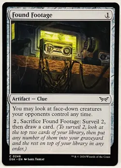 Found Footage - #246-MTG-Duskmourn: House of Horror (DSK)-Regular-NM - Image 1