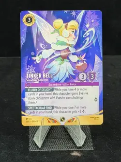 Disney Lorcana Winterspell-Tinkerbell-Snowflake Collector 33/P3 Promo - Image 4