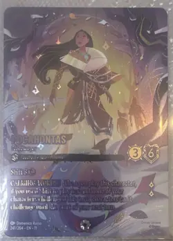 Disney Lorcana - Winterspell - Pocahontas - Peacekeeper - Iconic - 241/204 - Image 1