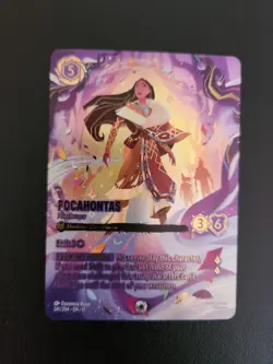 Disney Lorcana - Pocahontas - Peacekeeper (Iconic) 241/204 Winterspell - Image 1