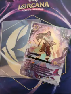 Disney Lorcana - Pocahontas - Peacekeeper (Iconic) 241/204 Winterspell - Image 2