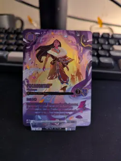 Disney Lorcana - Pocahontas - Peacekeeper (Iconic) 241/204 Winterspell - Image 1