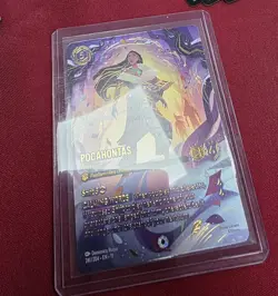 Disney Lorcana - Pocahontas - Peacekeeper (Iconic) 241/204 Winterspell - Image 1