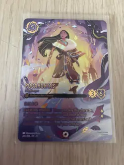 Disney Lorcana - Pocahontas - Peacekeeper (Iconic) 241/204 Winterspell - Image 4