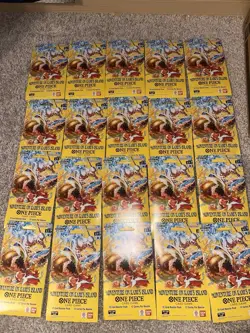 One Piece (OP15) Adventure on Kami's Island Sleeved Booster Packs Lot Of 20 - Image 1