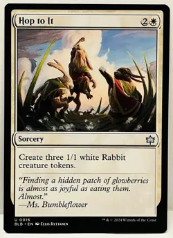 Hop to It -#16-MTG-Bloomburrow-Regular-NM - Image 1