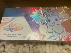 POKEMON TCG SCARLET & VIOLET PRISMATIC EVOLUTIONS SUPER PREMIUM COLLECTION *NEW* - Image 1