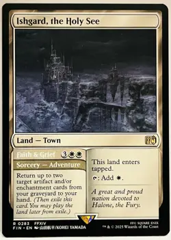 Ishgard, the Holy See -#283-MTG-FINAL FANTASY-Regular-NM - Image 1