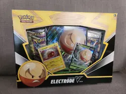 2022 Pokemon TCG: Hisuian Electrode V Box Factory Sealed New 4 Packs & Promo - Image 2