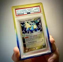 Pokemon Manectric 2003 Magma Vs Aqua 1st edition Holo 039/080 PSA 10 with Guard - Image 1